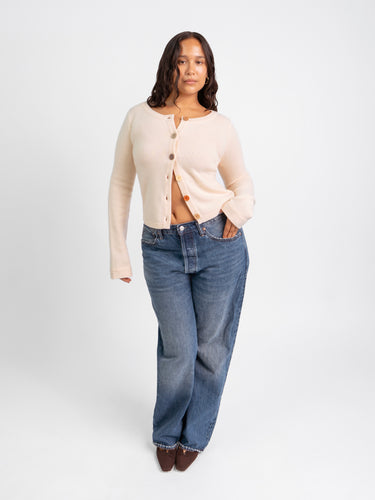 Long Sleeve Cashmere Cardigan