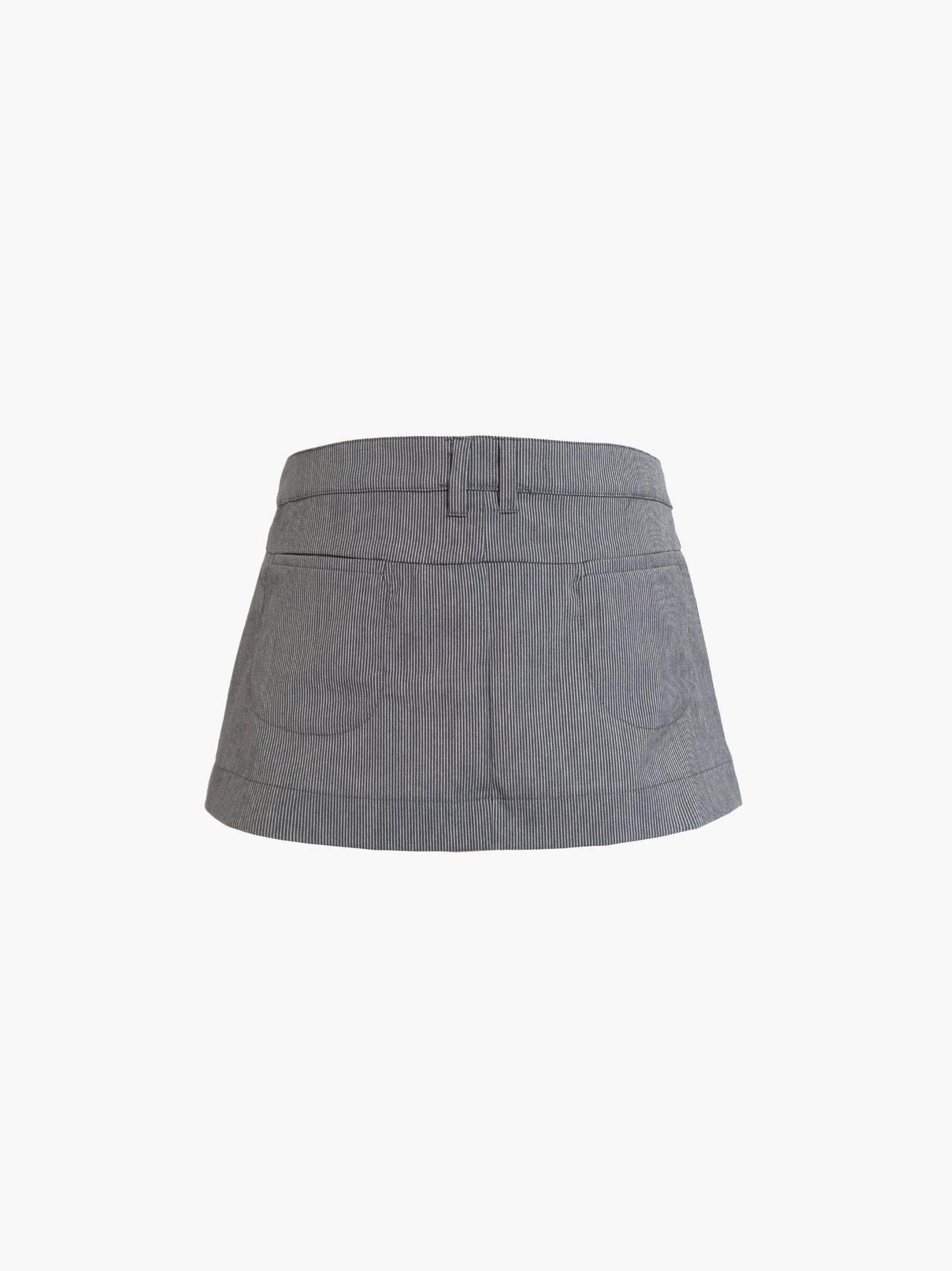 Button Suit Mini Skirt