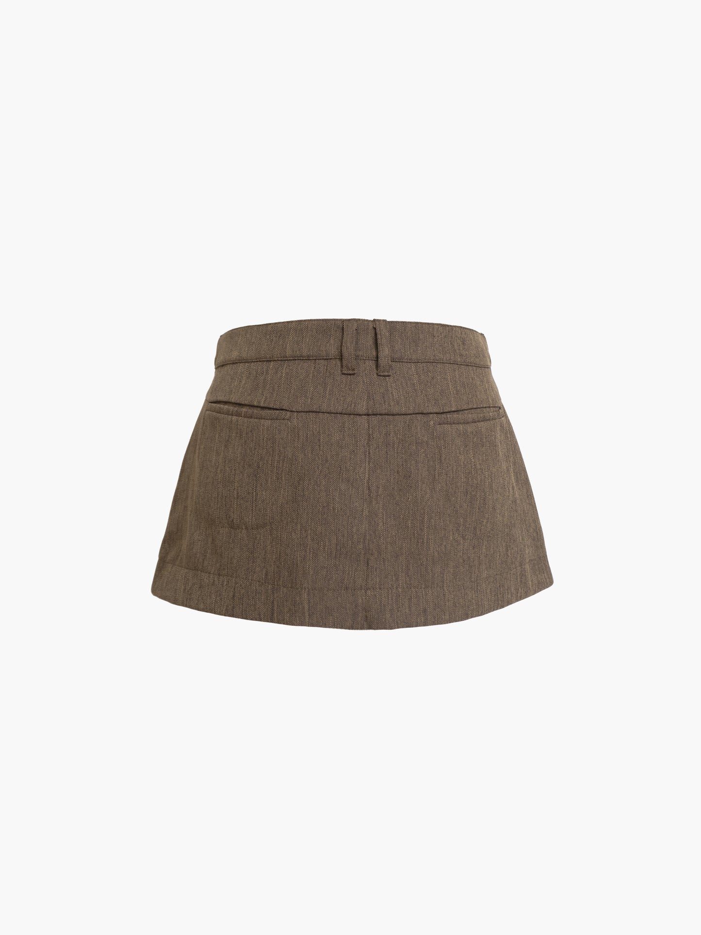 Button Suit Mini Skirt