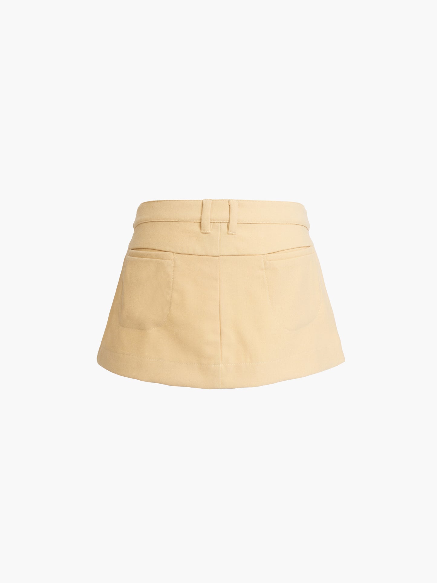 Button Suit Mini Skirt
