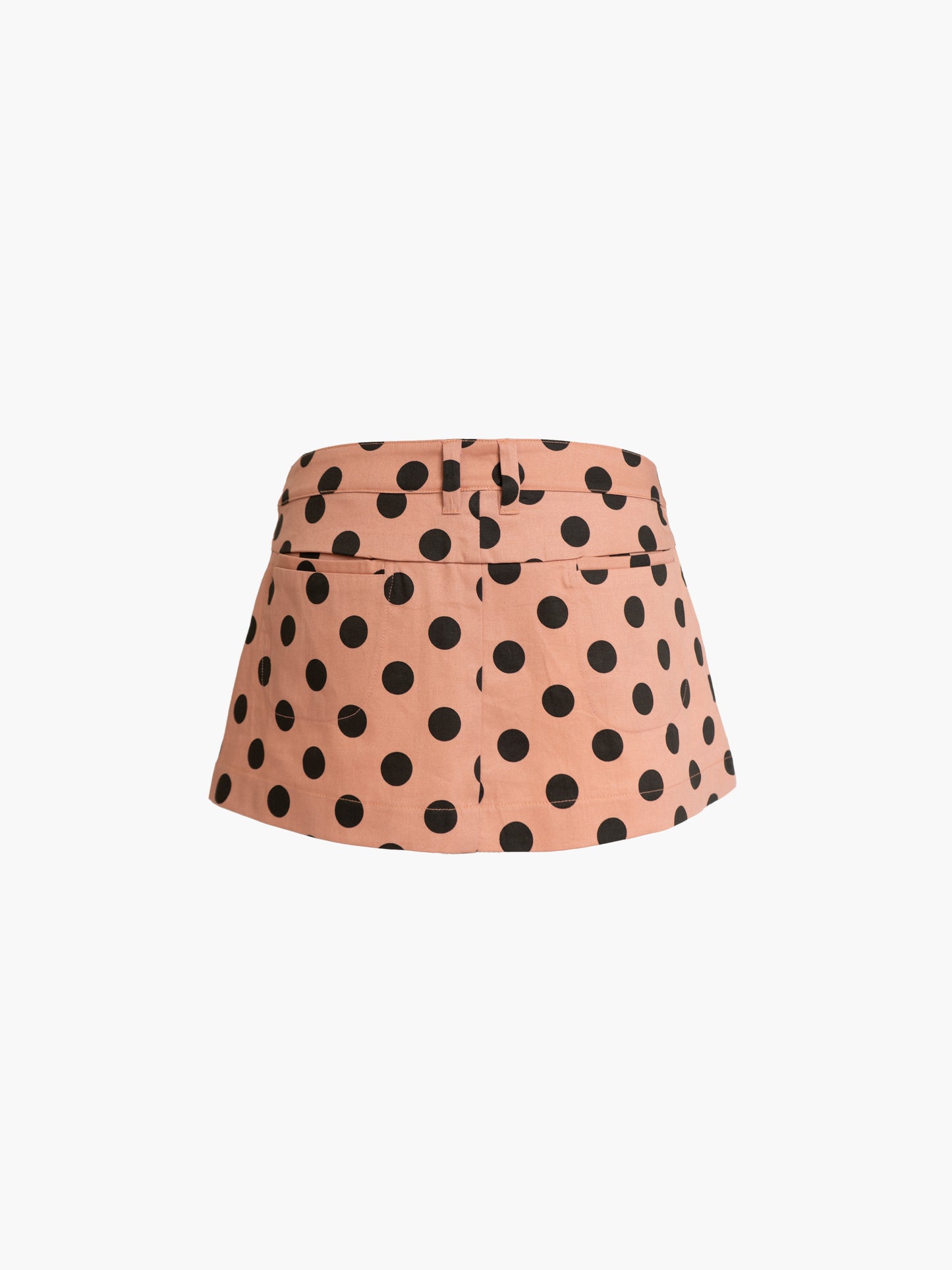 Button Suit Mini Skirt