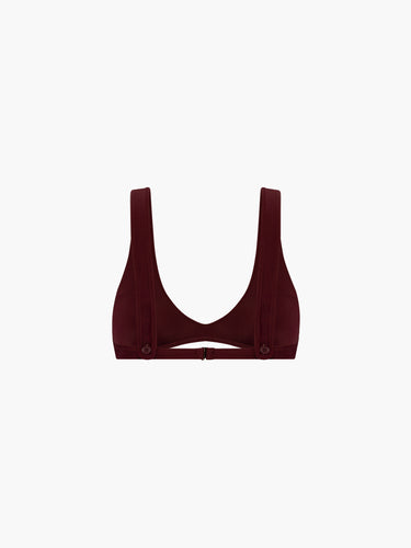 Scoop Neck Bikini Top