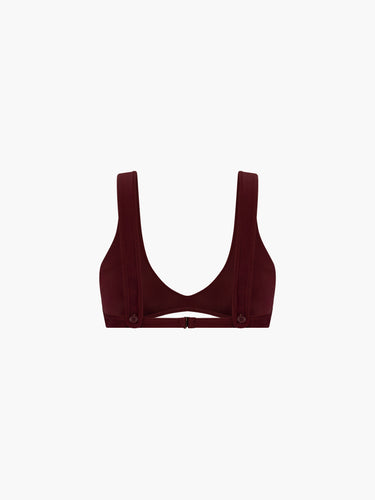 Scoop Neck Bikini Top