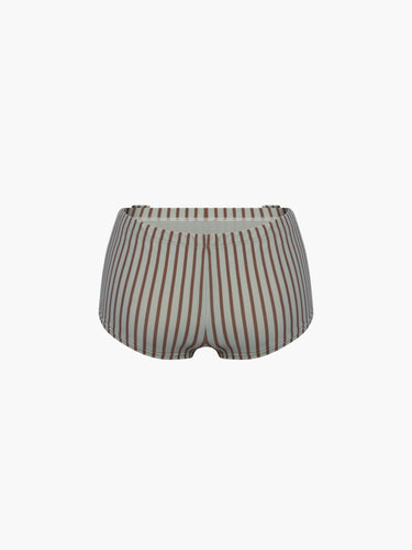 Oddli Mini Swim Short - blue and red stripe