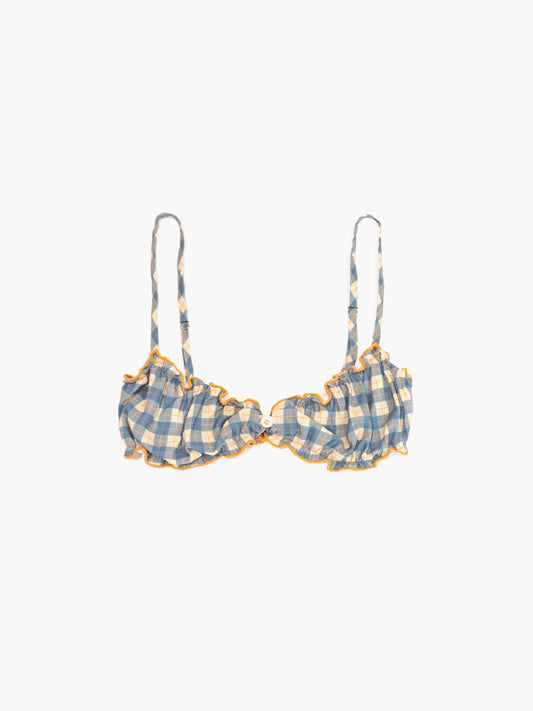 Oddli Plaid Bralette