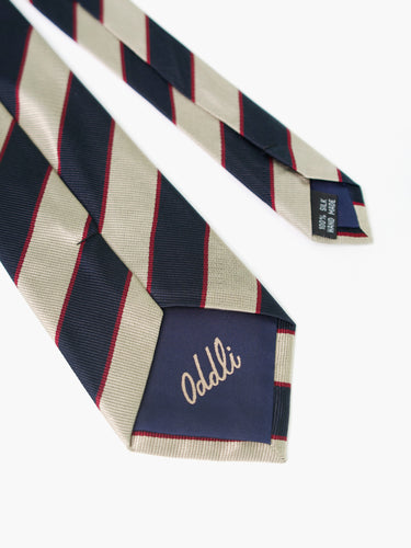 Striped Silk Tie