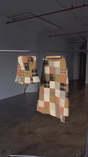 Load and play video in Gallery viewer, Jensen&#39;s Long Patchwork Skirt
